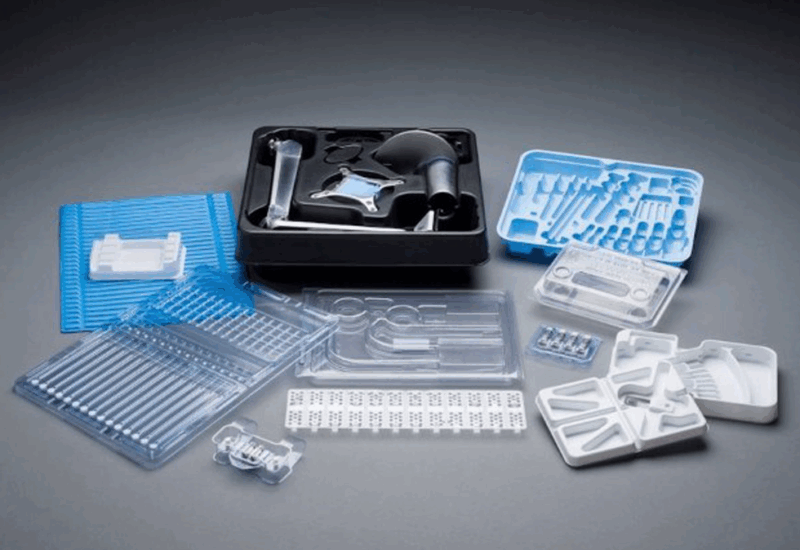 Thermoformed trays